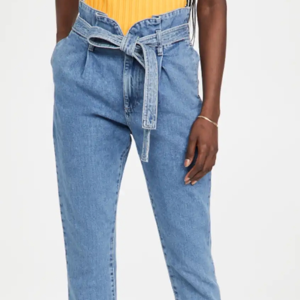 DL 1961 Susie Tapered Paperbag Jeans NWT Size 32
